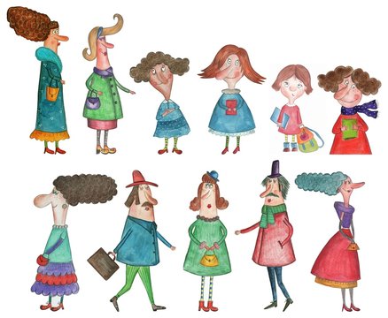 cartoon characters