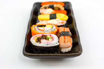 Sushi,Japanese sushi traditional food.