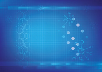 Background graphics, medical illustrations vector