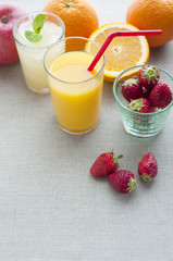 フレッシュジュース　フルーツ