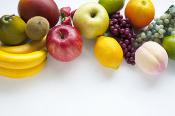 フルーツ　果物の集合