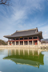 Gyeongbokgung Palace in Seoul , South Korea