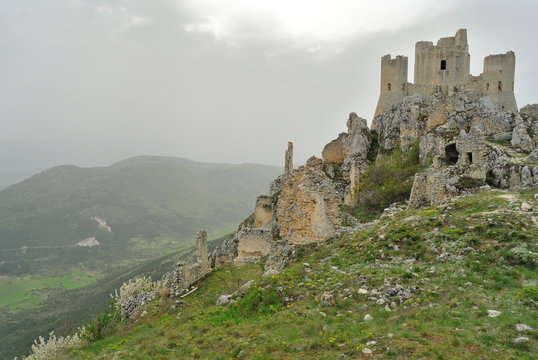 Rocca Calascio Castle view