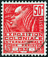 Woman of the Fachi tribe (France 1930)