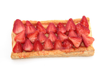 tarte aux fraises