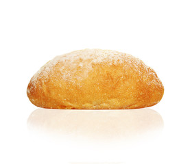 bread isolated on white background