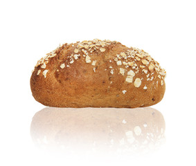 bread isolated on white background