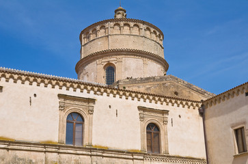 Fototapeta na wymiar Abbey of St. Michele Arcangelo. Montescaglioso. Basilicata.