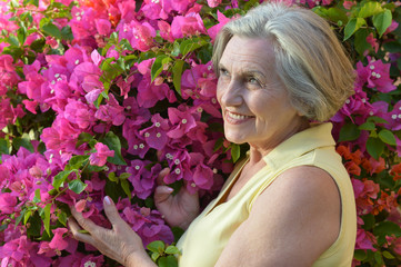 Fototapeta premium portrait of an older woman