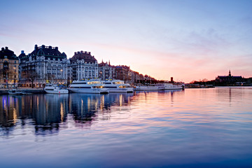 Obraz premium Stockholm sunrise