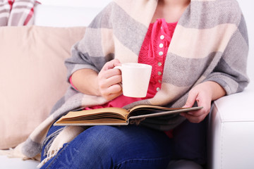 Woman sitting