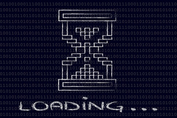 old school design of pixelated cursor