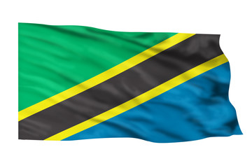 Tanzania Flag.