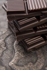 Chopped chocolate