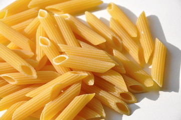 isolated penne