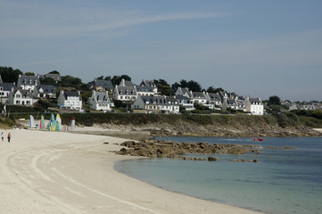 la plage, Audierne, région Bretagne, 29