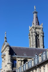 Fototapeta premium Cambrai : clocher de la cathédrale