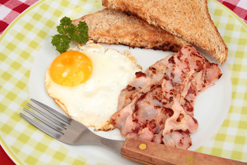 oeuf et bacon