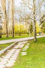 track in the spring city park