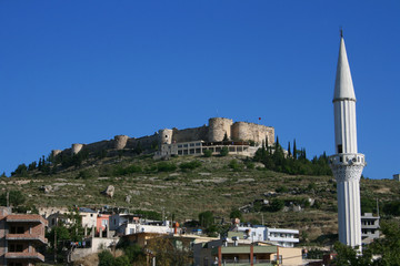 Medieval Silifke Castle in Mersin,Turkey