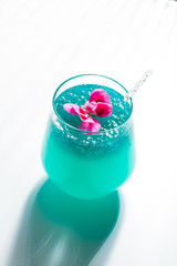 Cocktail with caviar