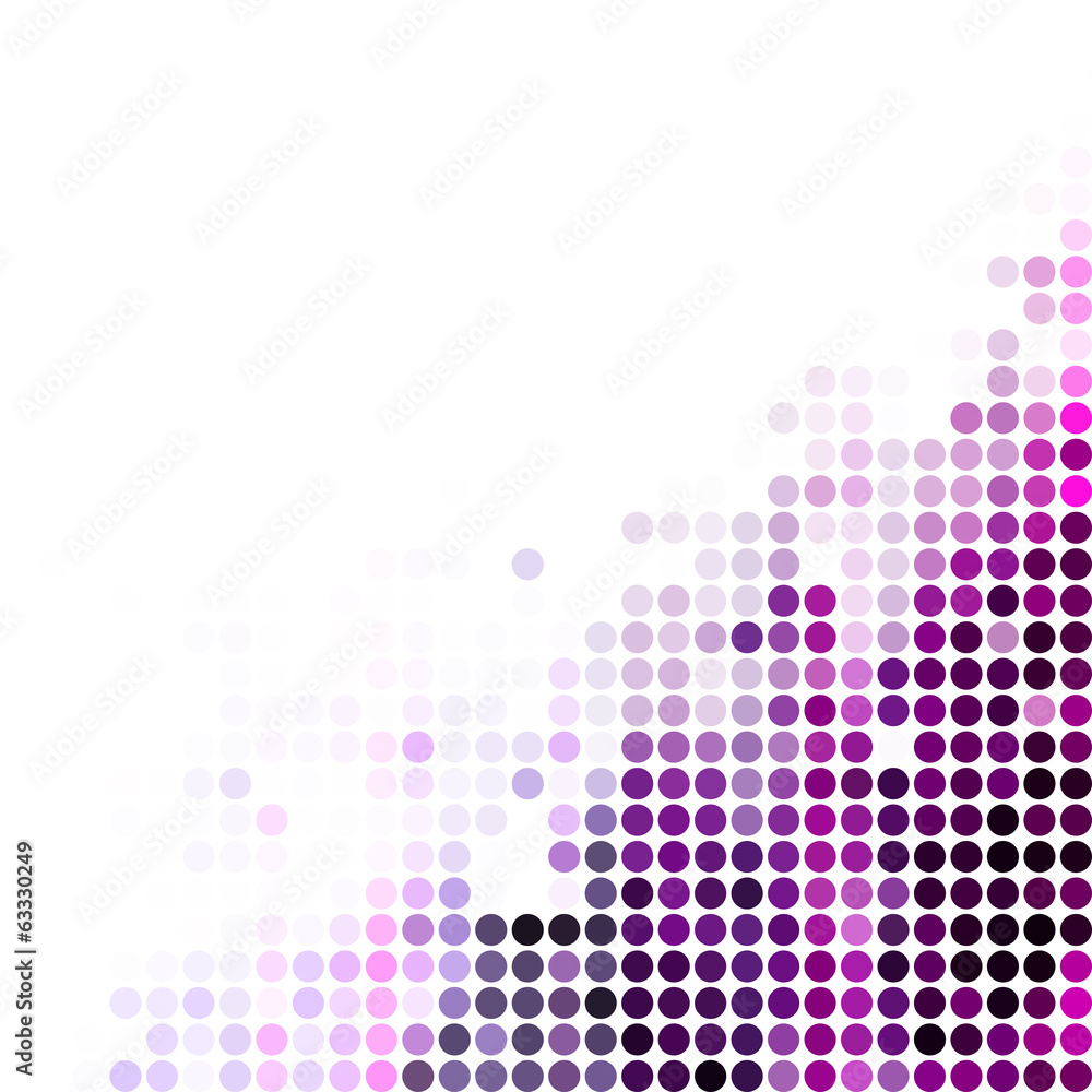 Aufkleber abstract pixel mosaic gradient background