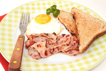 oeuf et bacon