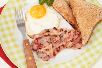 oeuf et bacon