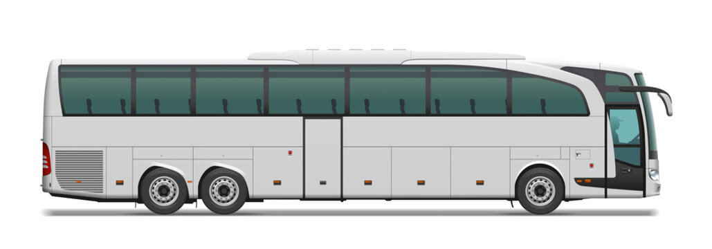 Bus. Commercail transport.
