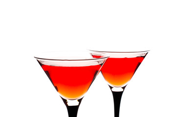 Red cocktail