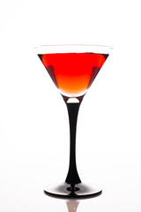 Red cocktail