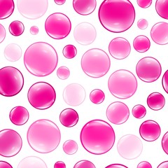 pink bubbles