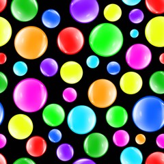 color background bubbles