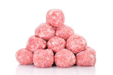 raw meatballs