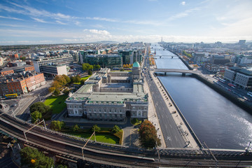 Fototapeta premium Dublin Skyline