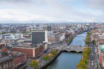 Fototapeta premium Dublin Skyline