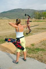 woman archer