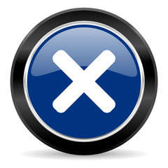 Fototapeta premium cancel icon