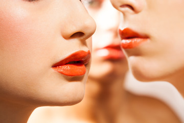 Obraz premium Beauty lips shoot