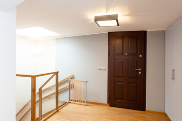 Second floor and staircase