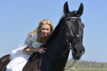 horse jumping