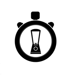 Mixeur dans un chronomètre