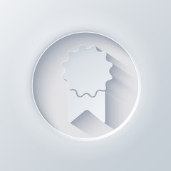 Vector light circle icon. Eps10