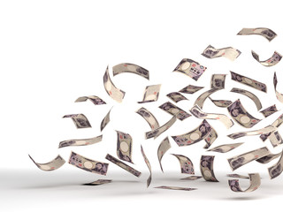 Flying Japanese Yens