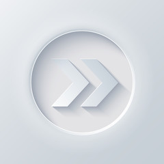 Vector light circle icon. Eps10