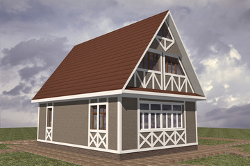 Obraz premium Residential Building