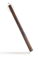 Thai wooden flute style the wind wood music instrument © John Kasawa