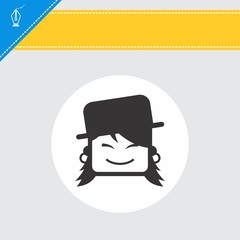 avatar portrait picture icon