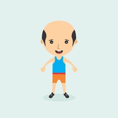 cartoon guy character