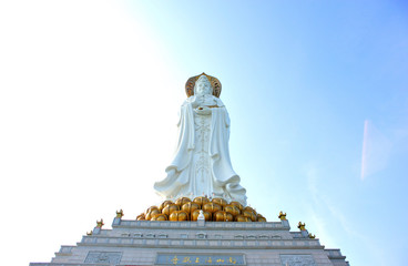 kwan-yin statue in hainan island ,china